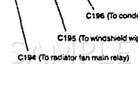 1994 Acura Legend L 3.2 V6 GAS Wiring Diagram