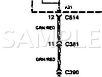 1994 Acura Legend GS 3.2 V6 GAS Wiring Diagram