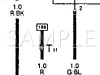 1995 Audi 90 Sport 2.8 V6 GAS Wiring Diagram