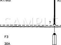 2000 BMW 750IL  5.4 V12 GAS Wiring Diagram