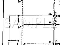 1990 BMW 325IS  2.5 L6 GAS Wiring Diagram