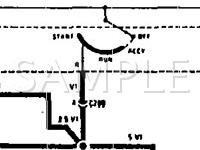 1990 BMW 325IS  2.5 L6 GAS Wiring Diagram