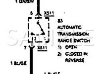 1990 BMW 535I  3.5 L6 GAS Wiring Diagram