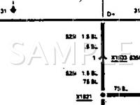 1990 BMW 525I  2.5 L6 GAS Wiring Diagram