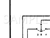 1990 BMW 535I  3.5 L6 GAS Wiring Diagram