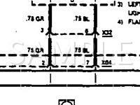 1990 BMW 525I  2.5 L6 GAS Wiring Diagram