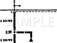 1990 BMW 750IL  5.0 V12 GAS Wiring Diagram