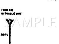 1991 BMW 318IC  1.8 L4 GAS Wiring Diagram