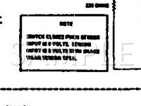 1991 BMW 318I  1.8 L4 GAS Wiring Diagram