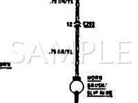 1991 BMW 318I  1.8 L4 GAS Wiring Diagram