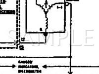 1991 BMW 318I  1.8 L4 GAS Wiring Diagram
