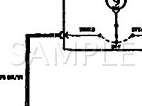 1991 BMW 325IS  2.5 L6 GAS Wiring Diagram