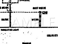 1991 BMW 325I  2.5 L6 GAS Wiring Diagram