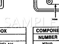 1991 BMW 735I  3.5 L6 GAS Wiring Diagram