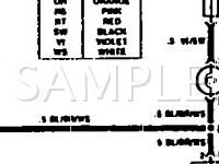 1991 BMW 735I  3.5 L6 GAS Wiring Diagram
