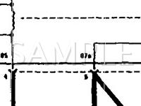 1991 BMW 735I  3.5 L6 GAS Wiring Diagram