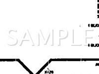 1991 BMW 850I  5.0 V12 GAS Wiring Diagram