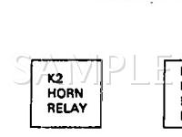 1992 BMW 318IC  1.8 L4 GAS Wiring Diagram