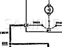 1992 BMW 318IC  1.8 L4 GAS Wiring Diagram
