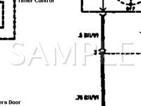 1992 BMW 318I  1.8 L4 GAS Wiring Diagram