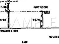 1992 BMW 318IC  1.8 L4 GAS Wiring Diagram