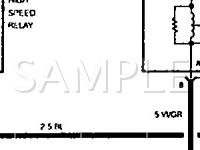 1992 BMW 325IS  2.5 L6 GAS Wiring Diagram