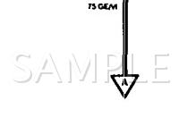 1992 BMW 325IS  2.5 L6 GAS Wiring Diagram