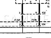 1992 BMW 535I  3.5 L6 GAS Wiring Diagram