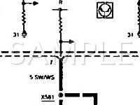 1992 BMW 535I  3.5 L6 GAS Wiring Diagram