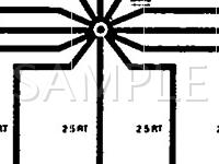 1992 BMW 325IS  2.5 L6 GAS Wiring Diagram