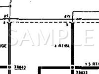 1992 BMW 750IL  5.0 V12 GAS Wiring Diagram