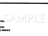 1993 BMW 325IC  2.5 L6 GAS Wiring Diagram