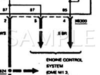 1993 BMW 525I  2.5 L6 GAS Wiring Diagram