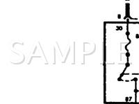 1992 BMW 525I  2.5 L6 GAS Wiring Diagram