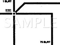 1993 BMW 525IT  2.5 L6 GAS Wiring Diagram