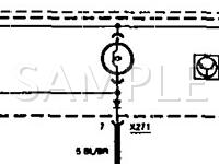 1991 BMW M5  3.6 L6 GAS Wiring Diagram