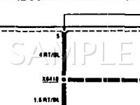 1993 BMW 740IL  4.0 V8 GAS Wiring Diagram