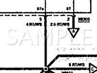 1994 BMW 318I  1.8 L4 GAS Wiring Diagram