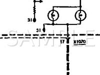 1994 BMW 325IS  2.5 L6 GAS Wiring Diagram