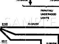 1994 BMW 525I  2.5 L6 GAS Wiring Diagram