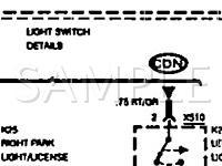 1994 BMW 525I  2.5 L6 GAS Wiring Diagram