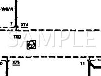 1995 BMW 325IS  2.5 L6 GAS Wiring Diagram