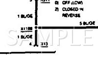 1995 BMW 325IS  2.5 L6 GAS Wiring Diagram