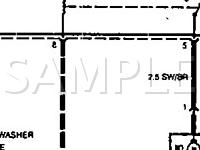 1996 BMW 318IC  1.9 L4 GAS Wiring Diagram