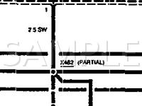 1996 BMW M3  3.2 L6 GAS Wiring Diagram