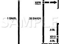 1997 BMW M3  3.2 L6 GAS Wiring Diagram