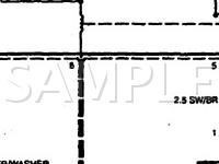 1997 BMW 318IC  1.9 L4 GAS Wiring Diagram