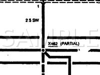 1997 BMW 328IC  2.8 L6 GAS Wiring Diagram