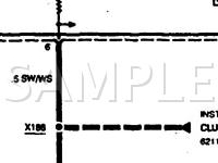 1997 BMW 328IC  2.8 L6 GAS Wiring Diagram