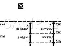 1998 BMW 328I  2.8 L6 GAS Wiring Diagram